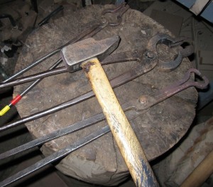Blacksmith hand hammer