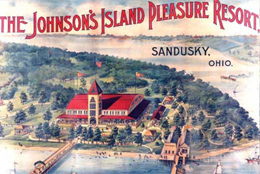 johnsons island postcard