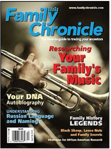 family chronicle cover