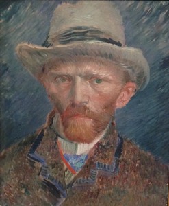 Self-Portrait at Rijksmuseum, Vincent Van Gogh